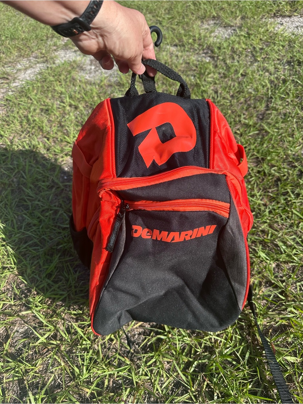 DeMarini Voodoo Orange & Black Youth Backpack - Sport Utility